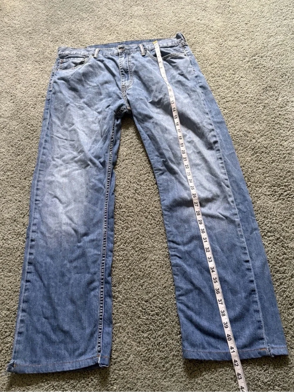 Levi’s 505 Jeans Men’s Size 38 Straight Cotton Denim Cowboy Rodeo Festival USA